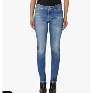AG Adriano Goldschmied mid rise designer skinny jeans size 24x29